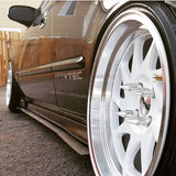 KR7 White/Machined Lip