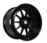 SK11 Satin Black Face / Gloss Black Lip